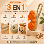 VaporBrush | Cepillo 3 en 1 para Perros y Gatos