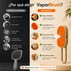 VaporBrush | Cepillo 3 en 1 para Perros y Gatos